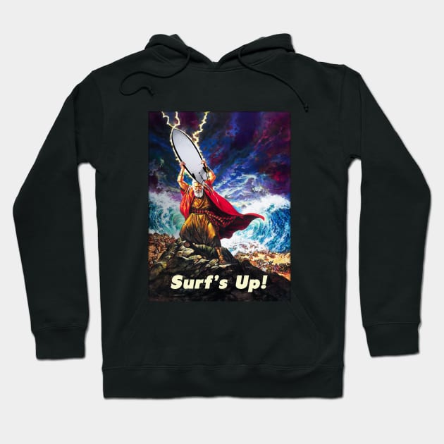 Moses - Hangin' Ten Commandments Hoodie by phneep